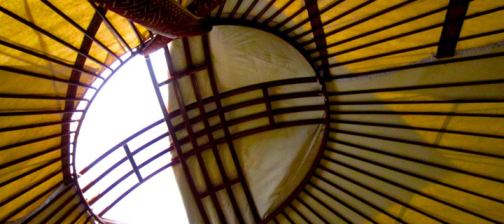 Jurtenhimmel / Sky yurt