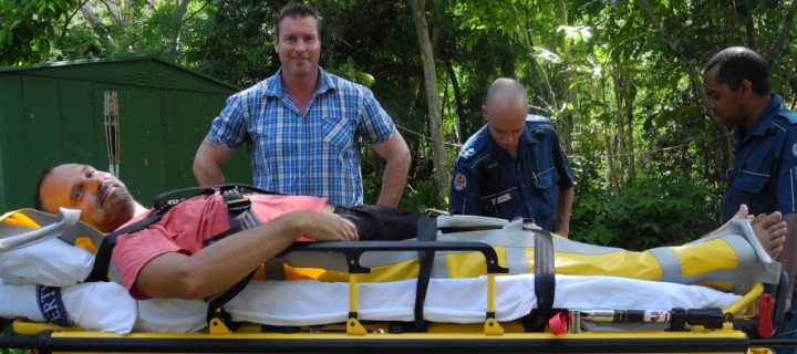 Touristen – Rettung auf australisch in Cooktown Australien